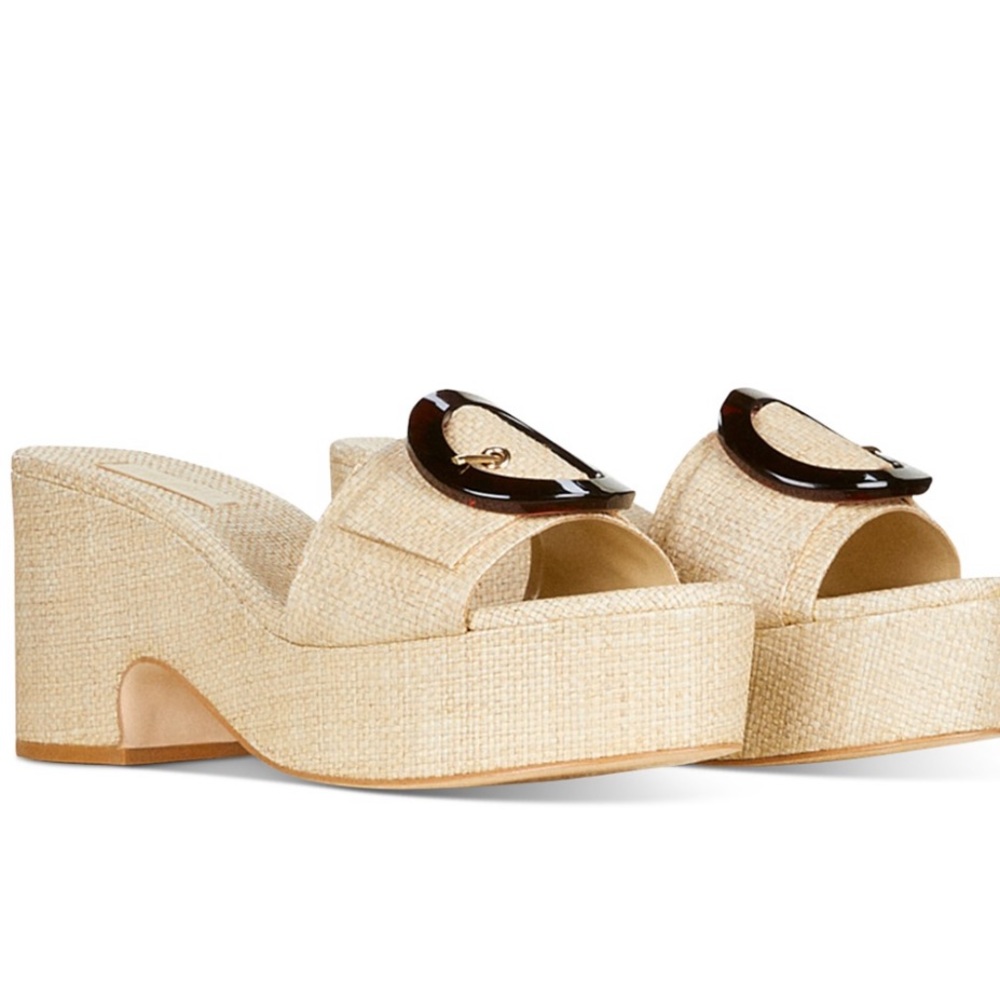 CULT GAIA Cleia Platform Wedge Mules